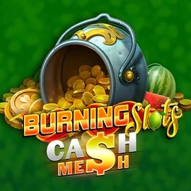 Burning Slots Cash Mesh slot logo by BF Games at Bloody Slots CasinoBurning Slots Cash Mesh