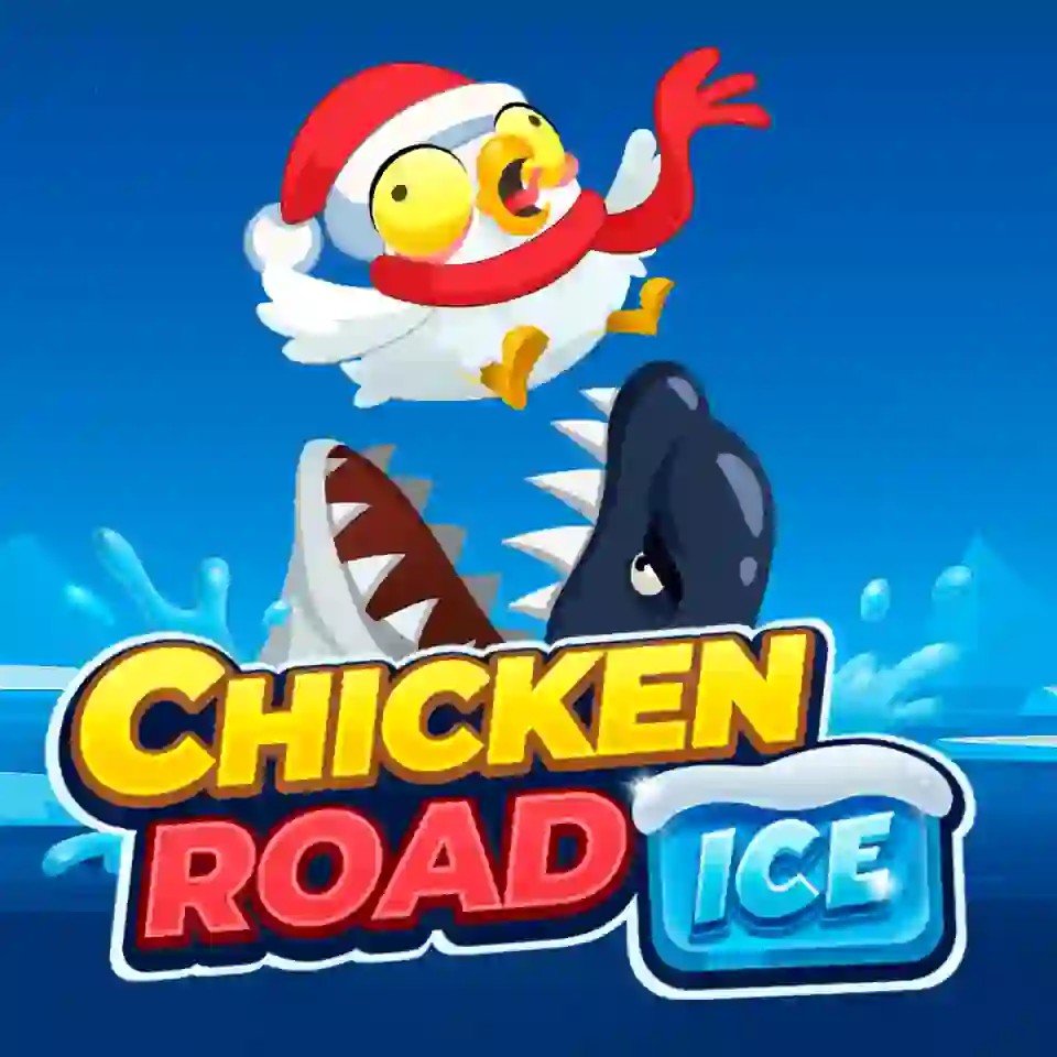 Chicken Road Ice slot icon by InOut, available at Bloody Slots Casino
