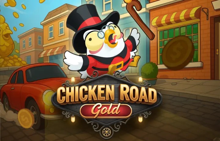 Enjoy Chicken Road Gold by InOut – logo hosted on bloodyslots.eu
