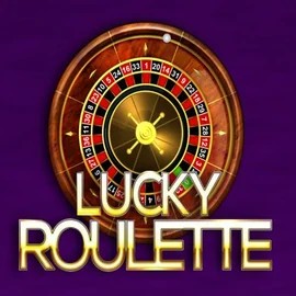 Lucky Roulette logo by Belatra Games at Bloody Slots Casino